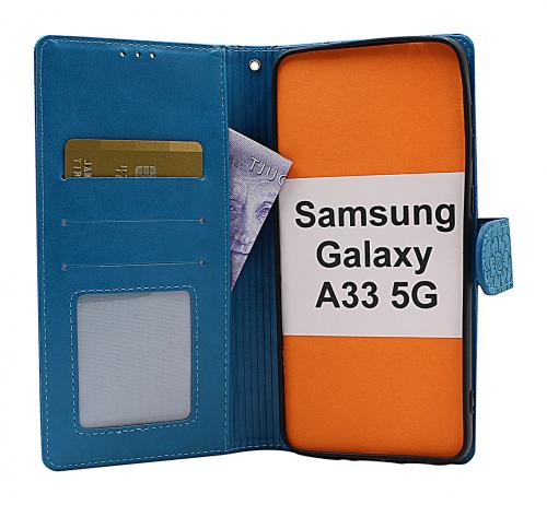 billigamobilskydd.seFlower Standcase Wallet Samsung Galaxy A33 5G (A336B)