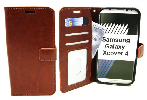 billigamobilskydd.seCrazy Horse Wallet Samsung Galaxy Xcover 4 (G390F)