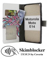 CoverinSkimblocker Motorola Moto E14 Phone Wallet Design