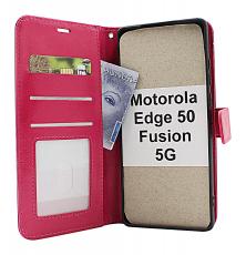 billigamobilskydd.seCrazy Horse Motorola Edge 50 Fusion 5G Phone Wallet