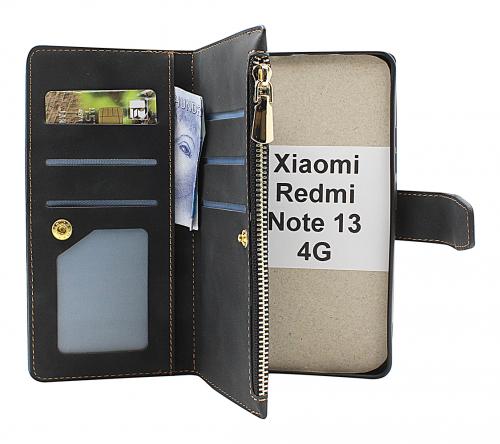 billigamobilskydd.seXL Standcase Luxury Wallet Xiaomi Redmi Note 13 4G