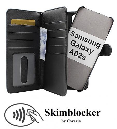 CoverinSkimblocker XL Magnet Wallet Samsung Galaxy A02s