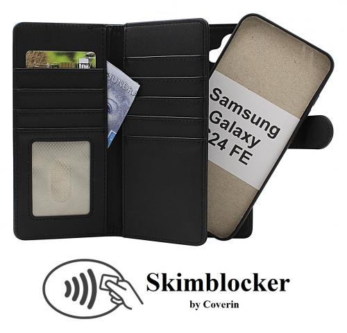 CoverinSkimblocker Samsung Galaxy S24 FE XL Magnet Phone Wallet