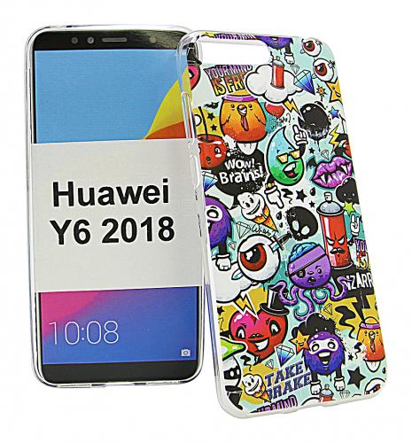 billigamobilskydd.seDesign Case TPU Huawei Y6 2018