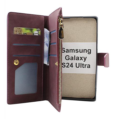 billigamobilskydd.seXL Standcase Luxury Wallet Samsung Galaxy S24 Ultra 5G (SM-S928B/DS)