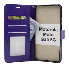 billigamobilskydd.seCrazy Horse Motorola Moto G35 5G Phone Wallet