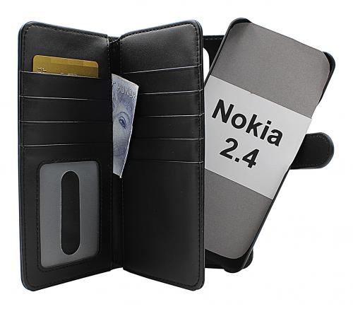 CoverInSkimblocker XL Magnet Wallet Nokia 2.4