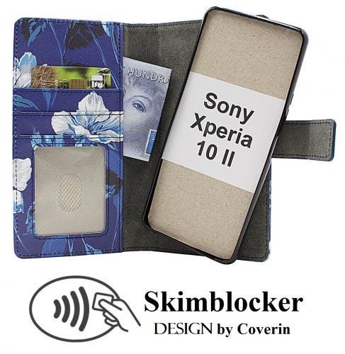 CoverinSkimblocker Sony Xperia 10 II Magnet Phone Wallet Design