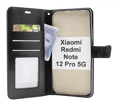 billigamobilskydd.seCrazy Horse Wallet Xiaomi Redmi Note 12 Pro 5G