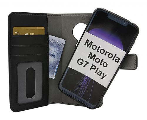 CoverinSkimblocker Magnet Wallet Motorola Moto G7 Play