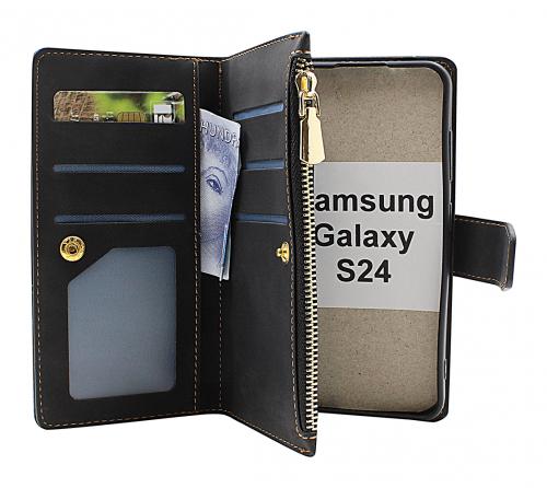 billigamobilskydd.seXL Standcase Luxury Wallet Samsung Galaxy S24 5G (SM-S921B/DS)