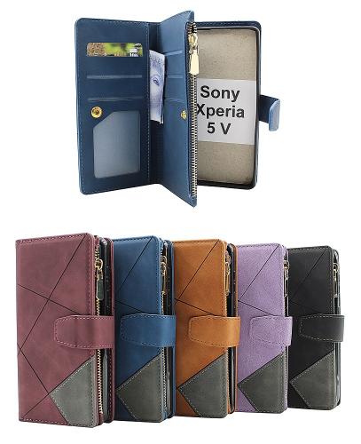 billigamobilskydd.seXL Standcase Luxury Wallet Sony Xperia 5 V