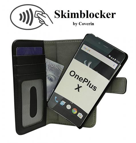 CoverinSkimblocker Magnet Wallet OnePlus X