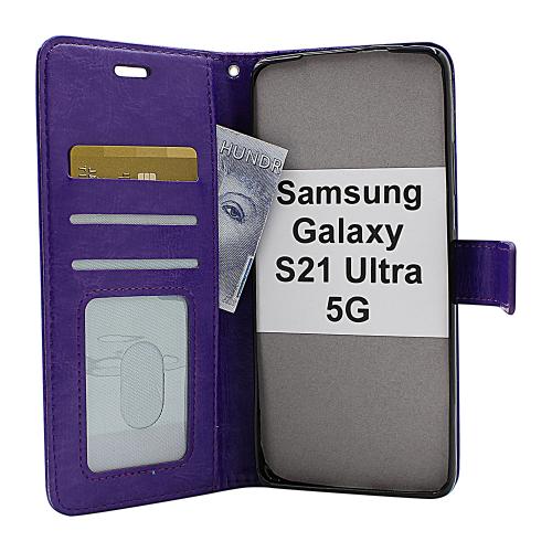 billigamobilskydd.seCrazy Horse Wallet Samsung Galaxy S21 Ultra 5G (G998B)