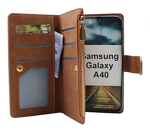 billigamobilskydd.seXL Standcase Luxury Wallet Samsung Galaxy A40 (A405FN/DS)