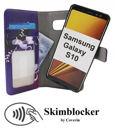 CoverinSkimblocker Magnet Designwallet Samsung Galaxy S10 (G973F)