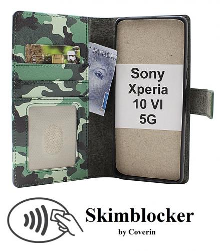 CoverinSkimblocker Sony Xperia 10 VI 5G Magnet Phone Wallet Design