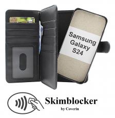 CoverInSkimblocker XL Magnet Wallet Samsung Galaxy S24 5G (SM-S921B/DS)