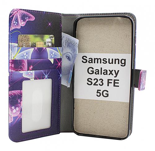 CoverinSkimblocker Magnet Designwallet Samsung Galaxy S23 FE 5G