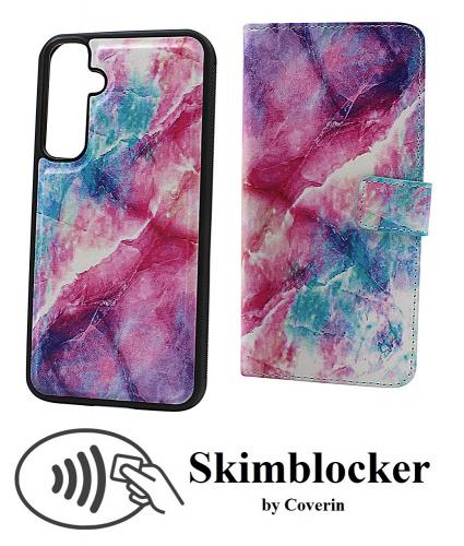 CoverinSkimblocker Magnet Designwallet Samsung Galaxy S23 FE 5G