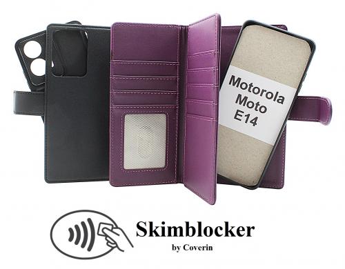 CoverinSkimblocker Motorola Moto E14 XL Magnet Phone Wallet