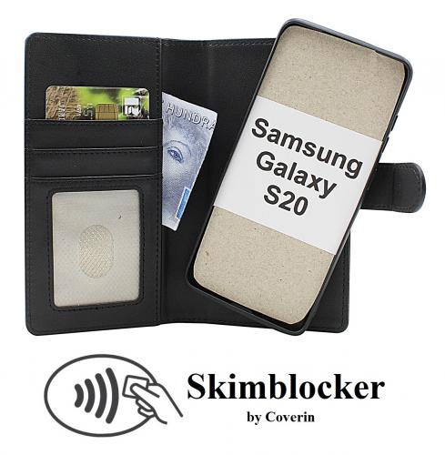 CoverinSkimblocker Samsung Galaxy S20 / S20 5G Magnet Phone Wallet