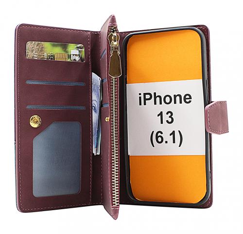 billigamobilskydd.seXL Standcase Luxury Wallet iPhone 13 (6.1)