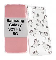 billigamobilskydd.se Design Case TPU Samsung Galaxy S21 FE 5G (SM-G990B)