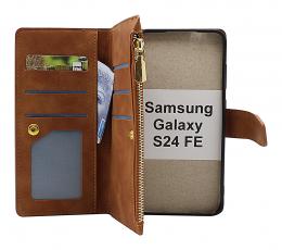 billigamobilskydd.seXL Samsung Galaxy S24 FE Luxury Phone Wallet