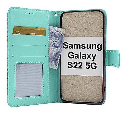 billigamobilskydd.seFlower Standcase Wallet Samsung Galaxy S22 5G