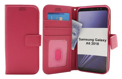 billigamobilskydd.seNew Standcase Wallet Samsung Galaxy A6 2018 (A600FN/DS)