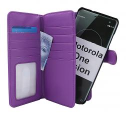 CoverinSkimblocker XL Magnet Wallet Motorola One Vision