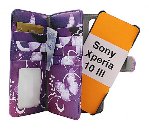 CoverinSkimblocker XL Magnet Designwallet Sony Xperia 10 III (XQ-BT52)