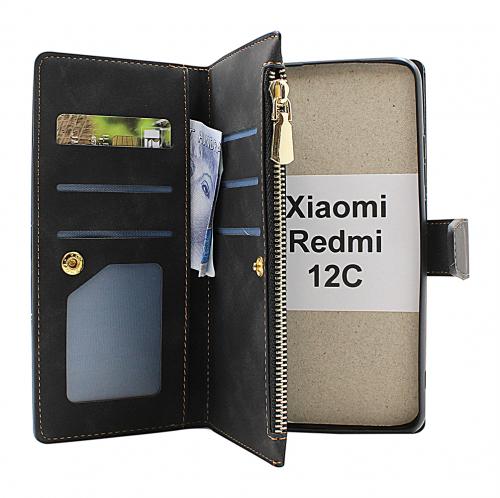 billigamobilskydd.seXL Standcase Luxury Wallet Xiaomi Redmi 12C