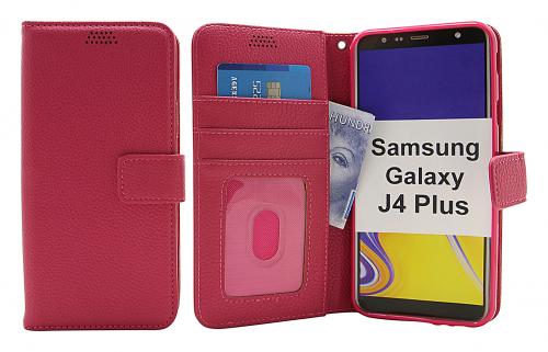 billigamobilskydd.seNew Standcase Wallet Samsung Galaxy J4 Plus / J4+ (J415FN/DS)