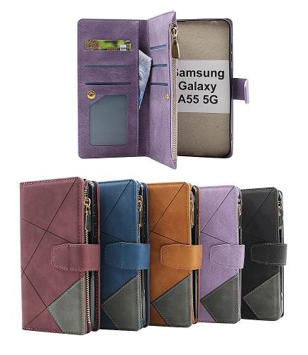 billigamobilskydd.seXL Standcase Luxury Wallet Samsung Galaxy A55 5G (SM-A556B)