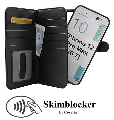 CoverinSkimblocker XL Magnet Wallet iPhone 12 Pro Max (6.7)