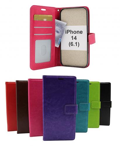 Crazy Horse Wallet iPhone 14 (6.1)