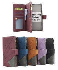 billigamobilskydd.seXL Standcase Luxury Wallet Samsung Galaxy A32 5G (SM-A326B)
