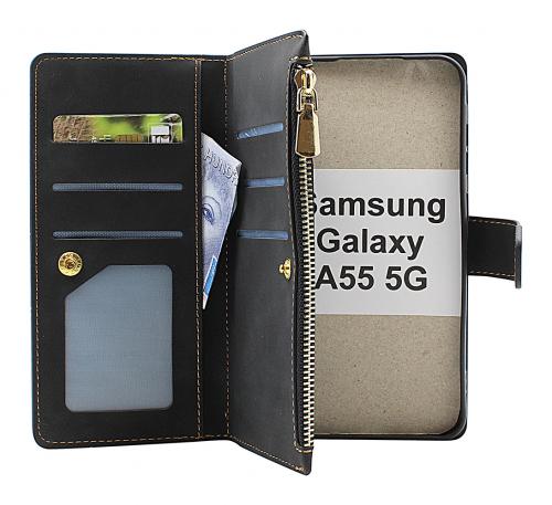 billigamobilskydd.seXL Standcase Luxury Wallet Samsung Galaxy A55 5G (SM-A556B)