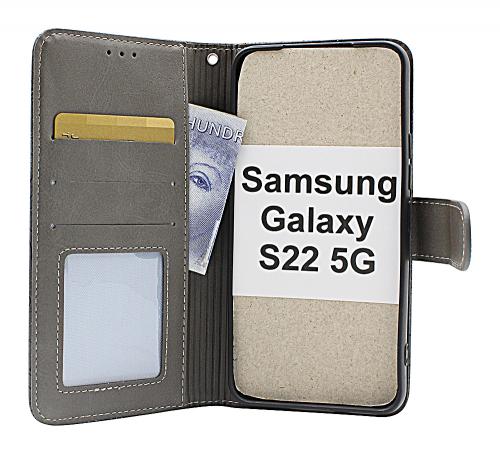 billigamobilskydd.seFlower Standcase Wallet Samsung Galaxy S22 5G