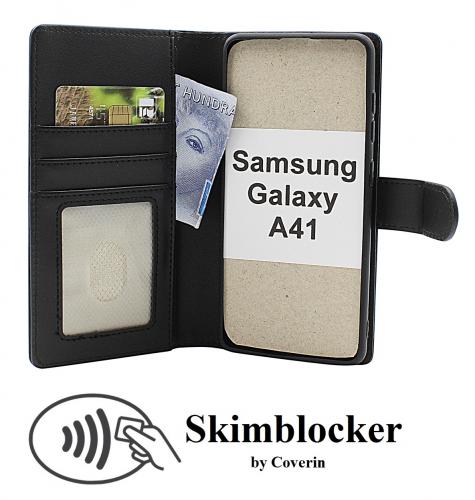 CoverinSkimblocker Samsung Galaxy A41 Magnet Phone Wallet