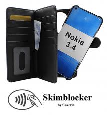 CoverinSkimblocker XL Magnet Wallet Nokia 3.4