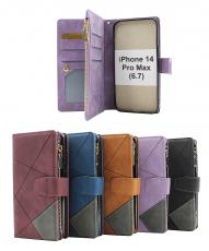 billigamobilskydd.seXL Standcase Luxury Wallet iPhone 14 Pro Max (6.7)