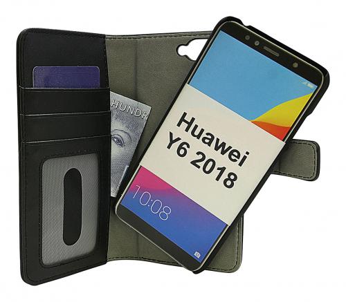 CoverinSkimblocker Magnet Wallet Huawei Y6 2018