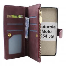 billigamobilskydd.seXL Standcase Luxury Wallet Motorola Moto G54 5G