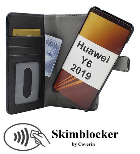 CoverinSkimblocker Magnet Wallet Huawei Y6 2019