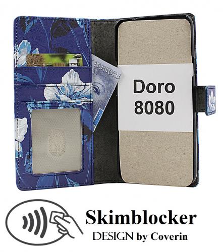 CoverinSkimblocker Doro 8080 Phone Wallet Design