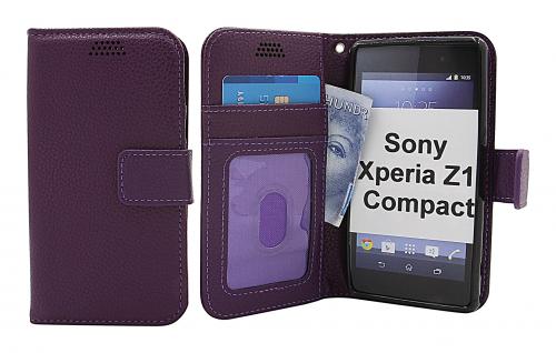 billigamobilskydd.seNew Standcase Wallet Sony Xperia Z1 Compact (D5503)