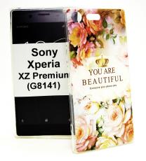 billigamobilskydd.seDesign Case TPU Sony Xperia XZ Premium (G8141)